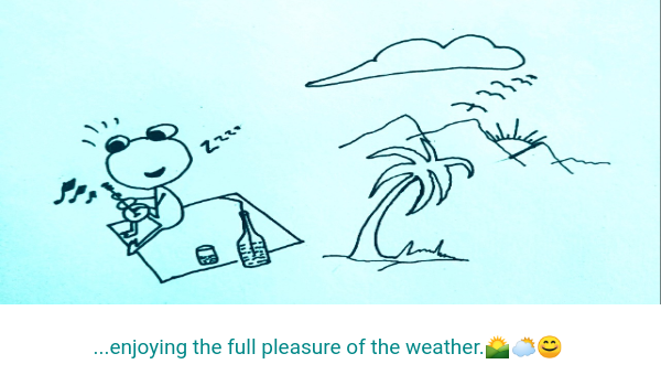 I have weaved a beautiful poem expressing my love to find something positive outside my window every day and feel happy. I love to sit in front of my window